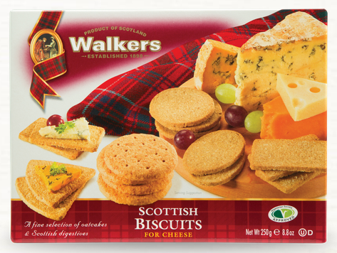 Walkers Scottish Biscuits for Cheese
